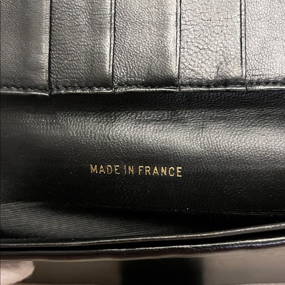 CHANEL Black Quilted Leather Wallet with Gold CC Logo - Picture 10 of 16